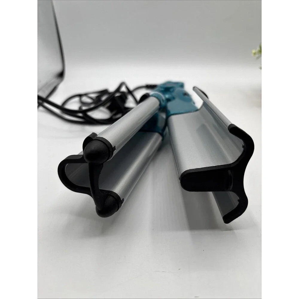 Bed Head Wave Artist Hair Waver Iron Teal Ceramic Tourmaline Model BH305 Preown